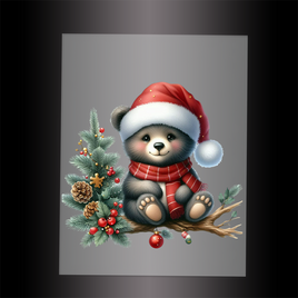 (DTF-XA130) BEARY CHRISTMAS - Garment Transfer