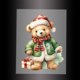 (DTF-XA137) BEARY CHRISTMAS - Garment Transfer