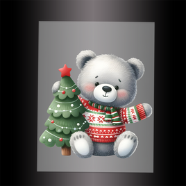 (DTF-XA141) BEARY CHRISTMAS - Garment Transfer