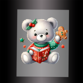 (DTF-XA147) BEARY CHRISTMAS - Garment Transfer