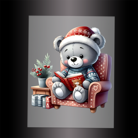 (DTF-XA154) BEARY CHRISTMAS - Garment Transfer