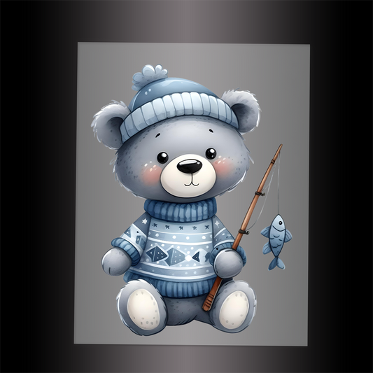 (DTF-XA156) BEARY CHRISTMAS - Garment Transfer