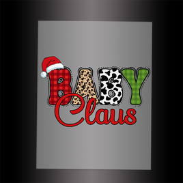 (DTF-XB001) BABY CLAUS - Garment Transfer