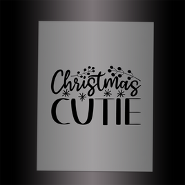 (DTF-XB005) CHRISTMAS CUTIE - Garment Transfer