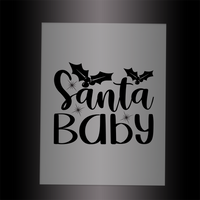 (DTF-XB045) SANTA BABY - Garment Transfer