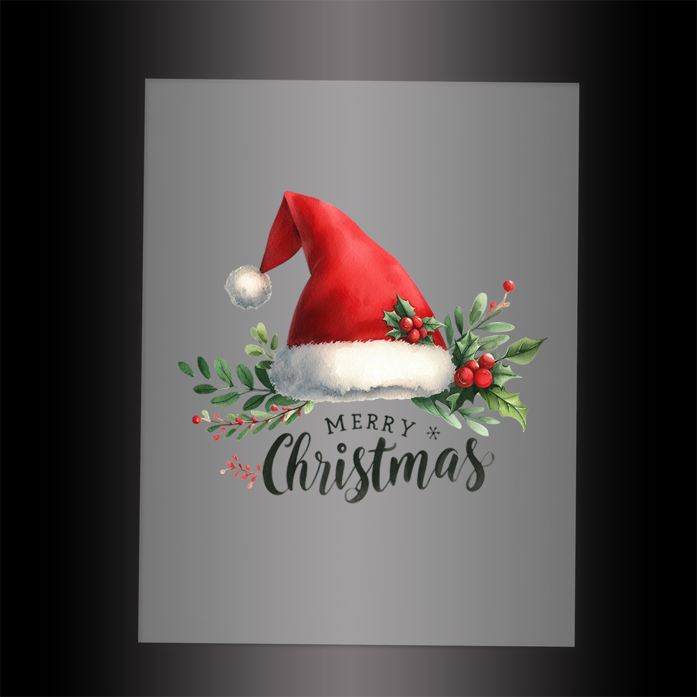 (DTF-XB066) MERRY CHRISTMAS - Garment Transfer