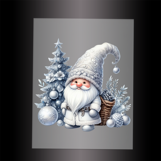 (DTF-XGM050) CHRISTMAS GNOME - Garment Transfer