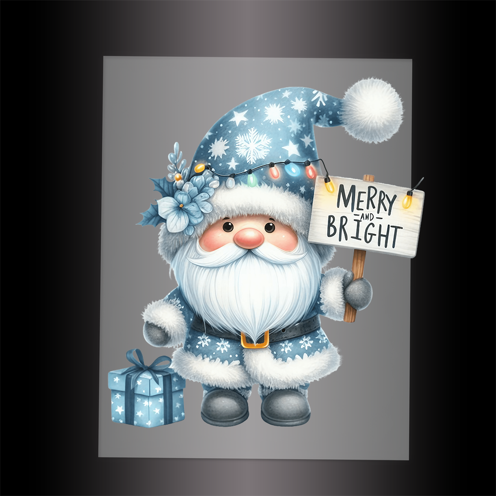 (DTF-XGM089) CHRISTMAS GNOME - Garment Transfer
