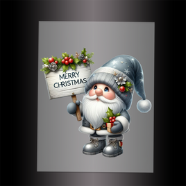 (DTF-XGM130) CHRISTMAS GNOME - Garment Transfer