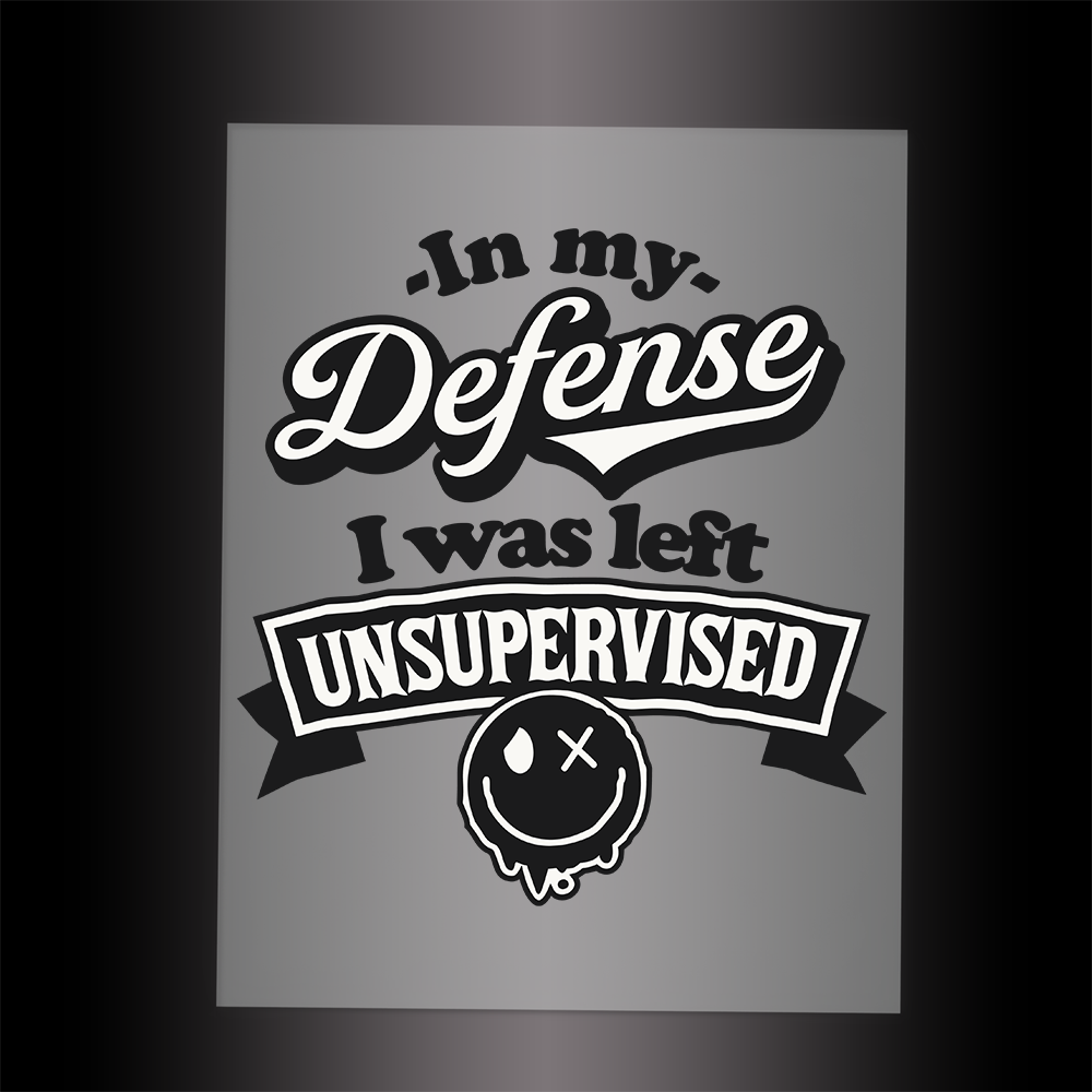 (DTF-042) IN MY DEFENSE  - Garment Transfer