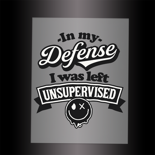 (DTF-042) IN MY DEFENSE  - Garment Transfer