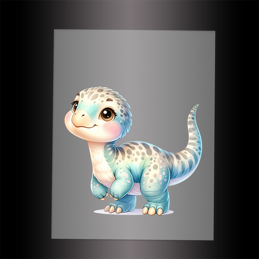 (DTF-1085) BABY DINOSAUR 15 - Garment Transfer