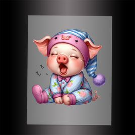 (DTF) BABY PIG - Garment Transfer
