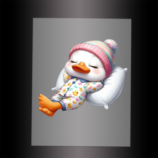 (DTF-1100) BABY DUCK - Garment Transfer