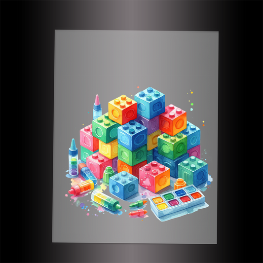 (DTF-1141)  BABY - TOY BLOCKS
