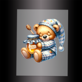 (DTF) BABY TEDDY BEAR 4 - Garment Transfer