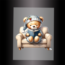 (DTF) BABY TEDDY BEAR 6 - Garment Transfer