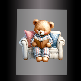 (DTF) BABY TEDDY BEAR 9- Garment Transfer