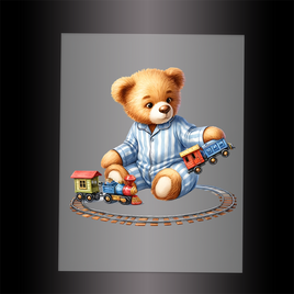 (DTF) BABY TEDDY BEAR 16 - Garment Transfer