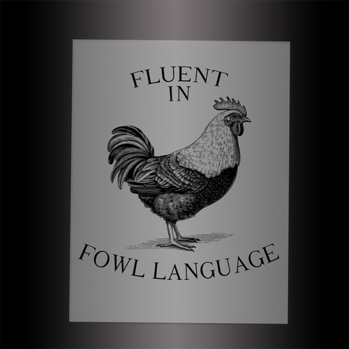 (DTF-713) FLUENT IN FLOW LANGUAGE - Garment Transfer