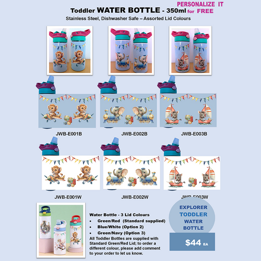 EXPLORER | TODDLER WATER BOTTLE 350ml