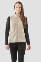 FHV-1W Women's Avalanche Full Zip Fleece Vest