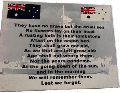 AUSTRALIAN NAVY ODE - Horizontal