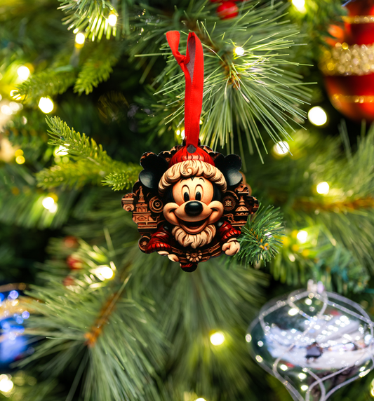 Hanging Ornament - Snowflake - 3d Mouse