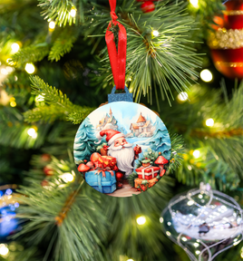 Hanging Ornament - Bauble - 3d Gnomes