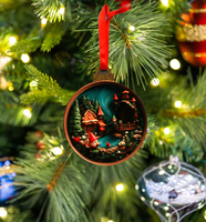 Hanging Ornament - Bauble - 3d Gnomes