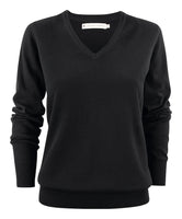 JH125W Ashland Women's V-Neck Sweater