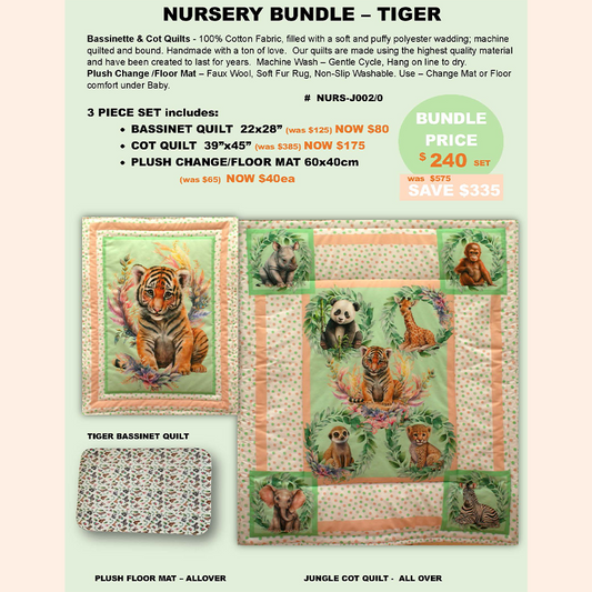 JUNGLE - 3PCE BUNDLE - TIGER