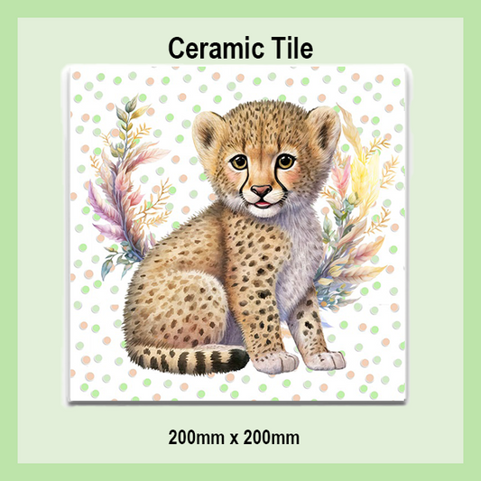 Ceramic Tiles 200x200mm | JUNGLE ANIMALS