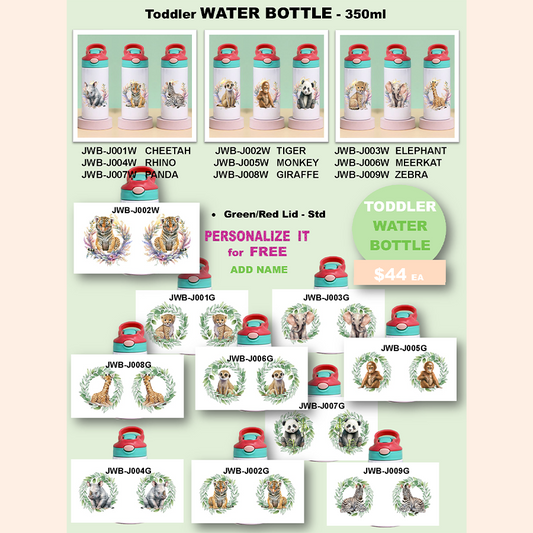 JUNGLE | TODDLER WATER BOTTLE 350ml
