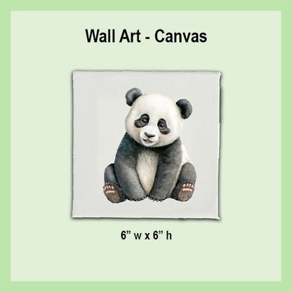 CANVAS Wall Art 6"X6" | JUNGLE COLLECTION