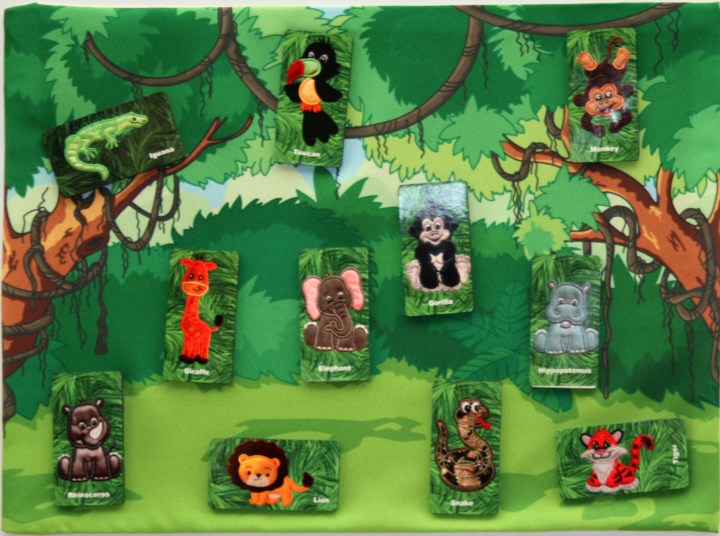 JUNGLE TREES - ADVENTURE 1 - Small (40x30cm)
