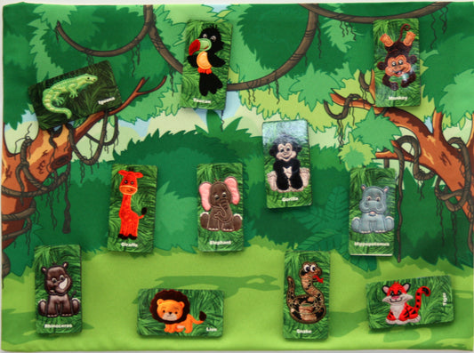 JUNGLE TREES - ADVENTURE 1 - Small (40x30cm)