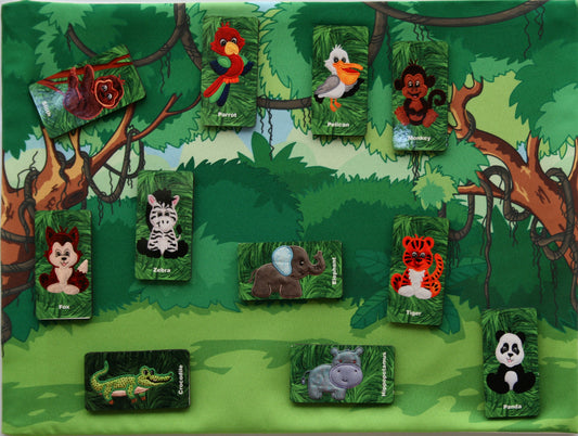 JUNGLE TREES - ADVENTURE 2 - Small (40x30cm)