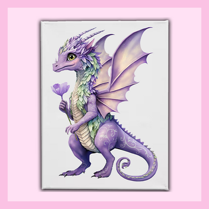 Wall Art Canvas 16"x12" - LARGE | FAIRY DRAGON COLLECTION