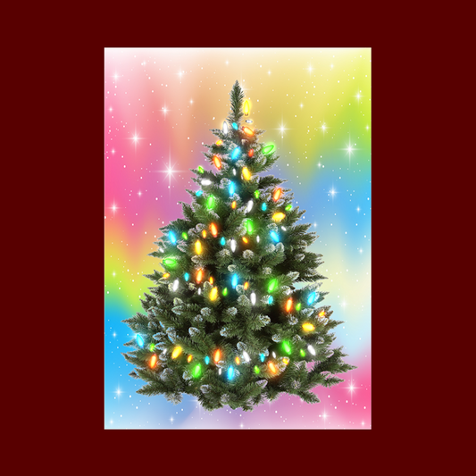 MEDIUM - PASTEL (40cm x 60cm) - Lights 50 MULTI