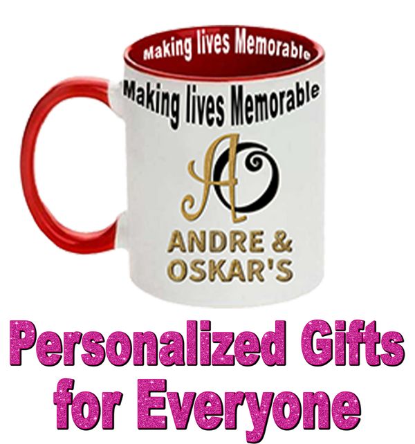 ANDRE & OSKARS - GIFT SHOP  - "PERSONALIZE IT"