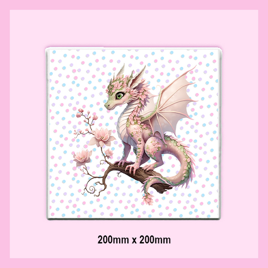 Ceramic Tiles 200x200mm | FAIRY DRAGON COLLECTION
