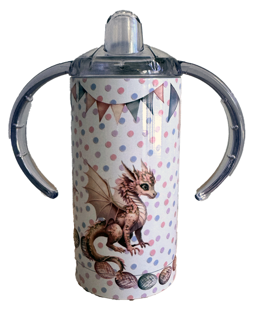 PINK DRAGON SIPPY CUP