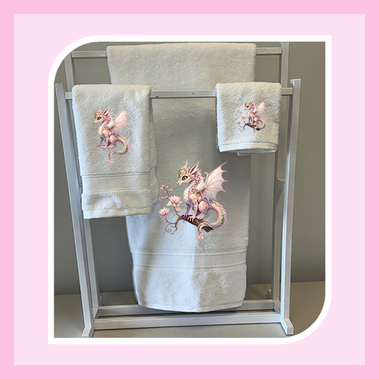 TOWEL SET (3 PIECE) - FAIRY DRAGON COLLECTION