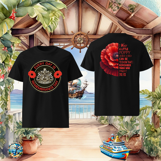Wear a little Poppy T-SHIRT