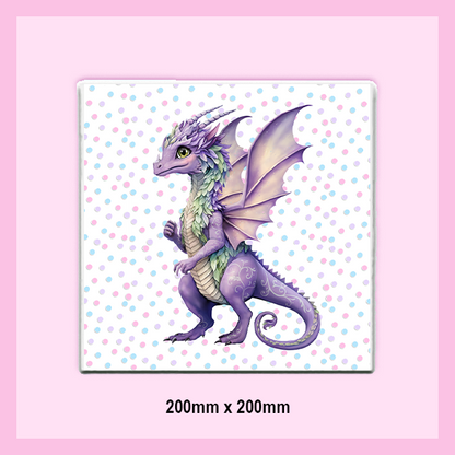 Ceramic Tiles 200x200mm | FAIRY DRAGON COLLECTION