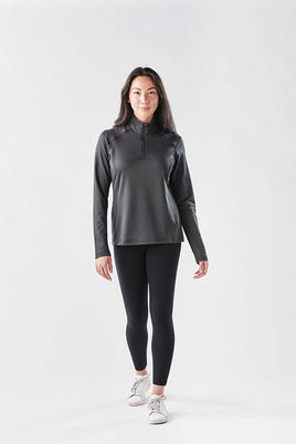 QT-1W Women's Augusta 1/4 Zip Long Sleeve