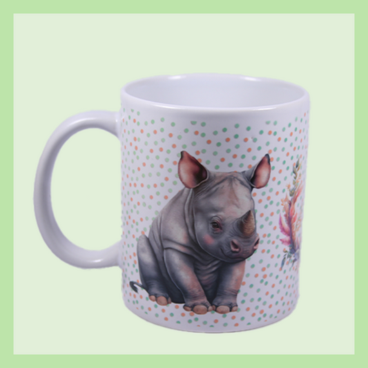 RHINO MUG | JUNGLE COLLECTION
