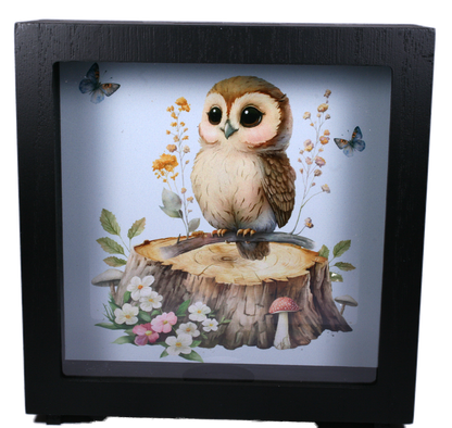 SHADOW MONEY BOX | FOREST FRIENDS OWL