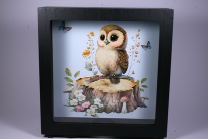 SHADOW MONEY BOX | FOREST FRIENDS OWL